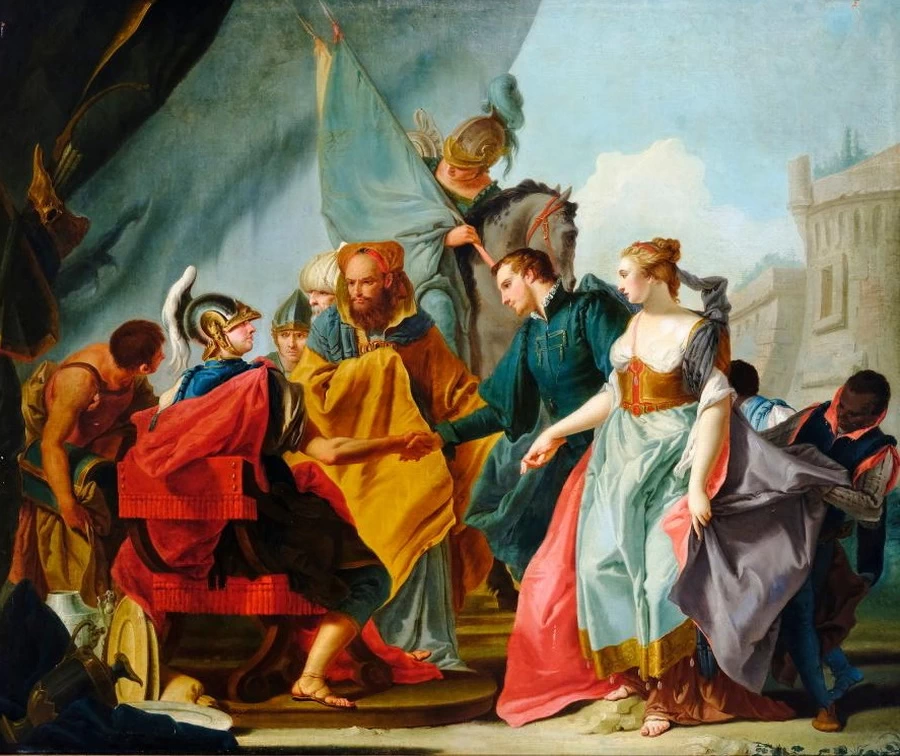 La misericordia di Scipione - attribuito